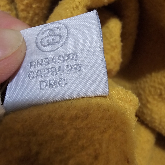 Stussy Men's Yellow Sweater - Picture 7 of 7